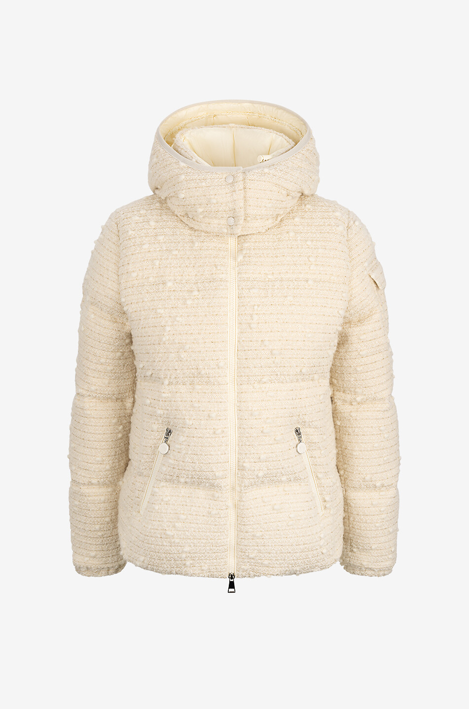 Moncler tweed down jacket online