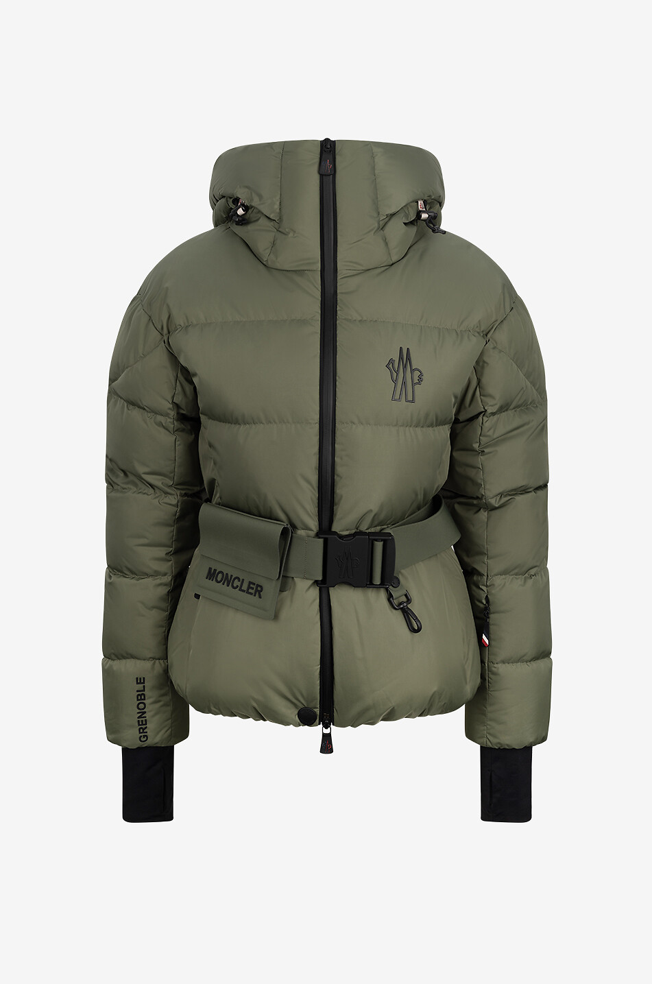 Skijacke mit Utility-Gürtel Bouquetin
