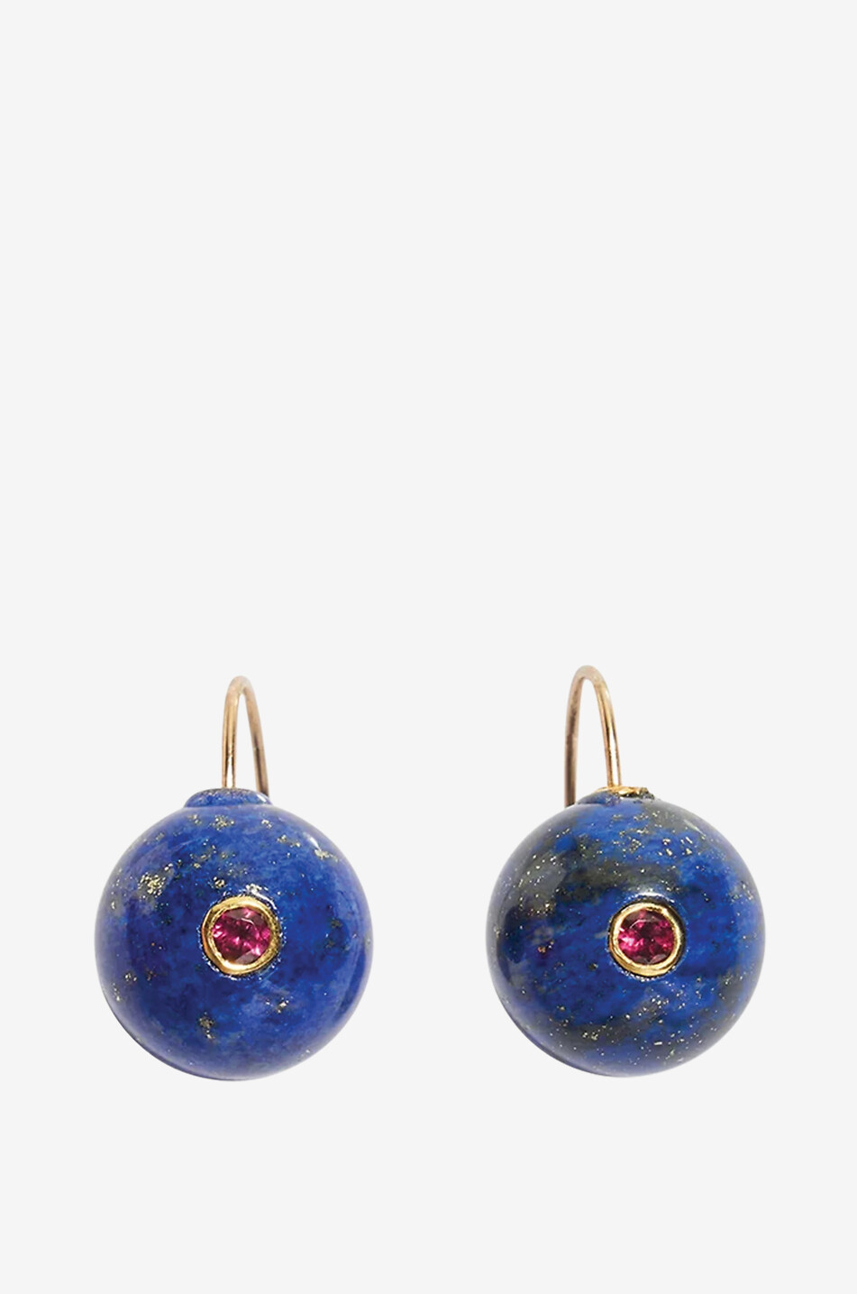 Boucles d'oreilles en lapis-lazuli Comet