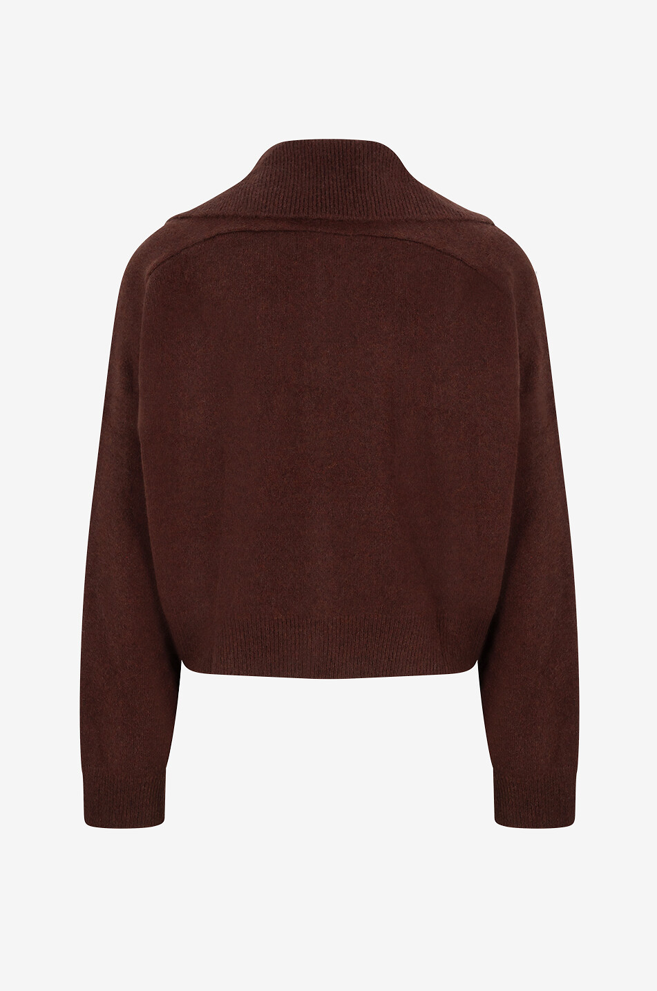 Cardigan aus Wolle und Yakhaar Sao