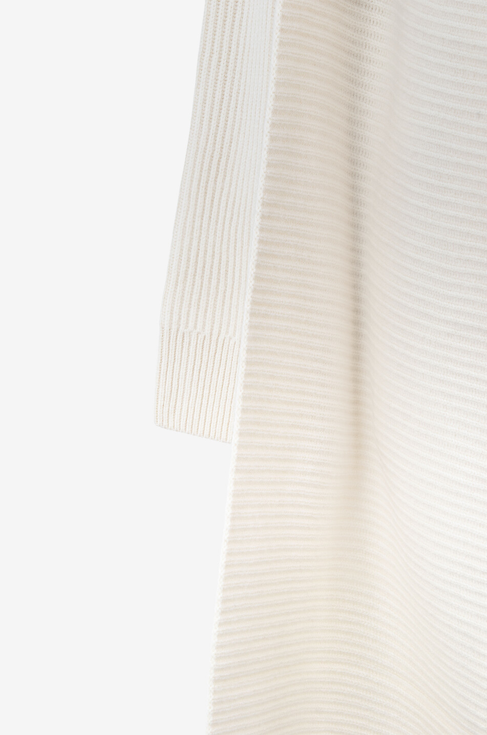 TOTEME Pull à col drapé Scarf Knit Femme BLANC CASSE 3