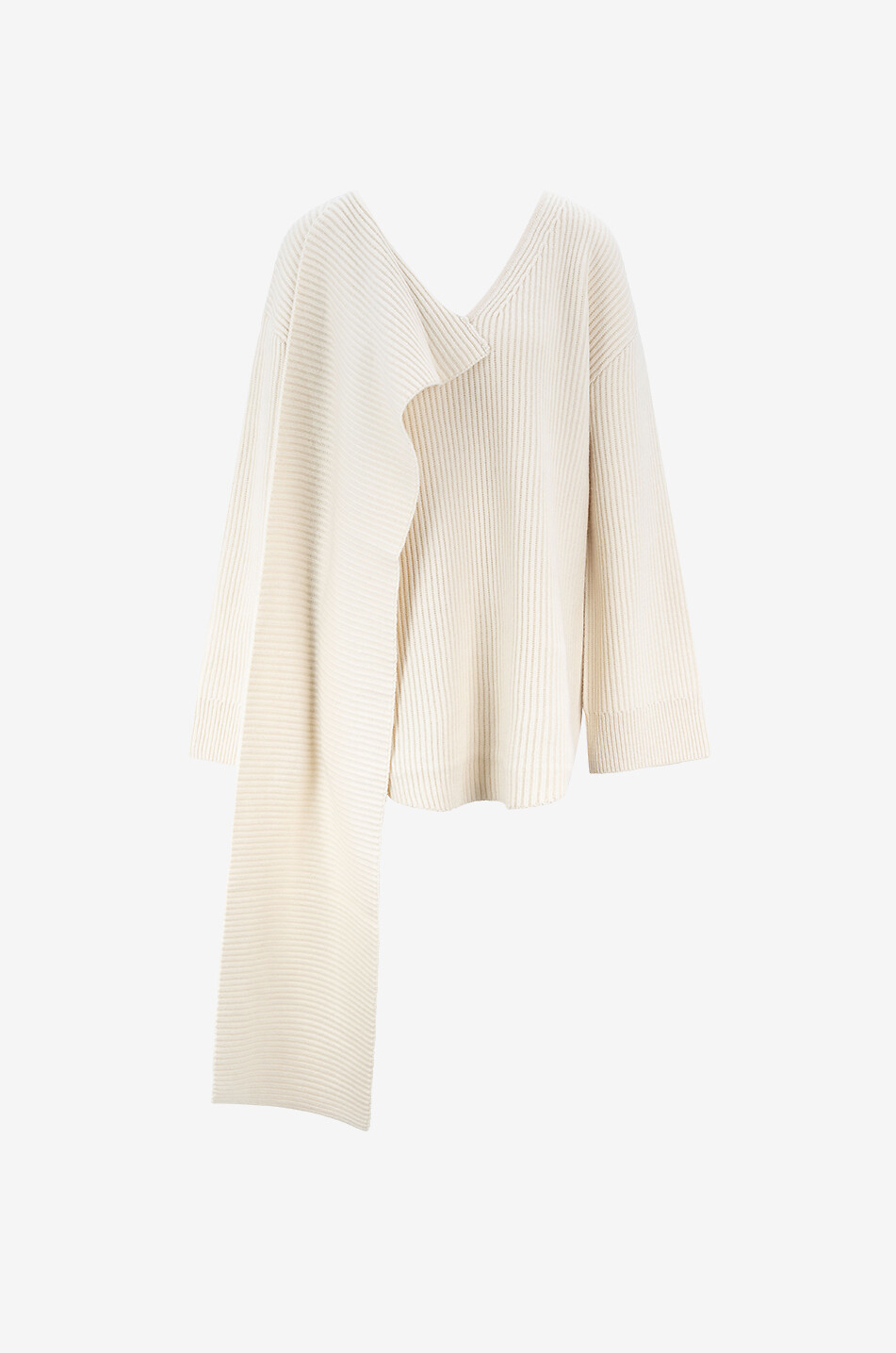 Pull à col drapé Scarf Knit