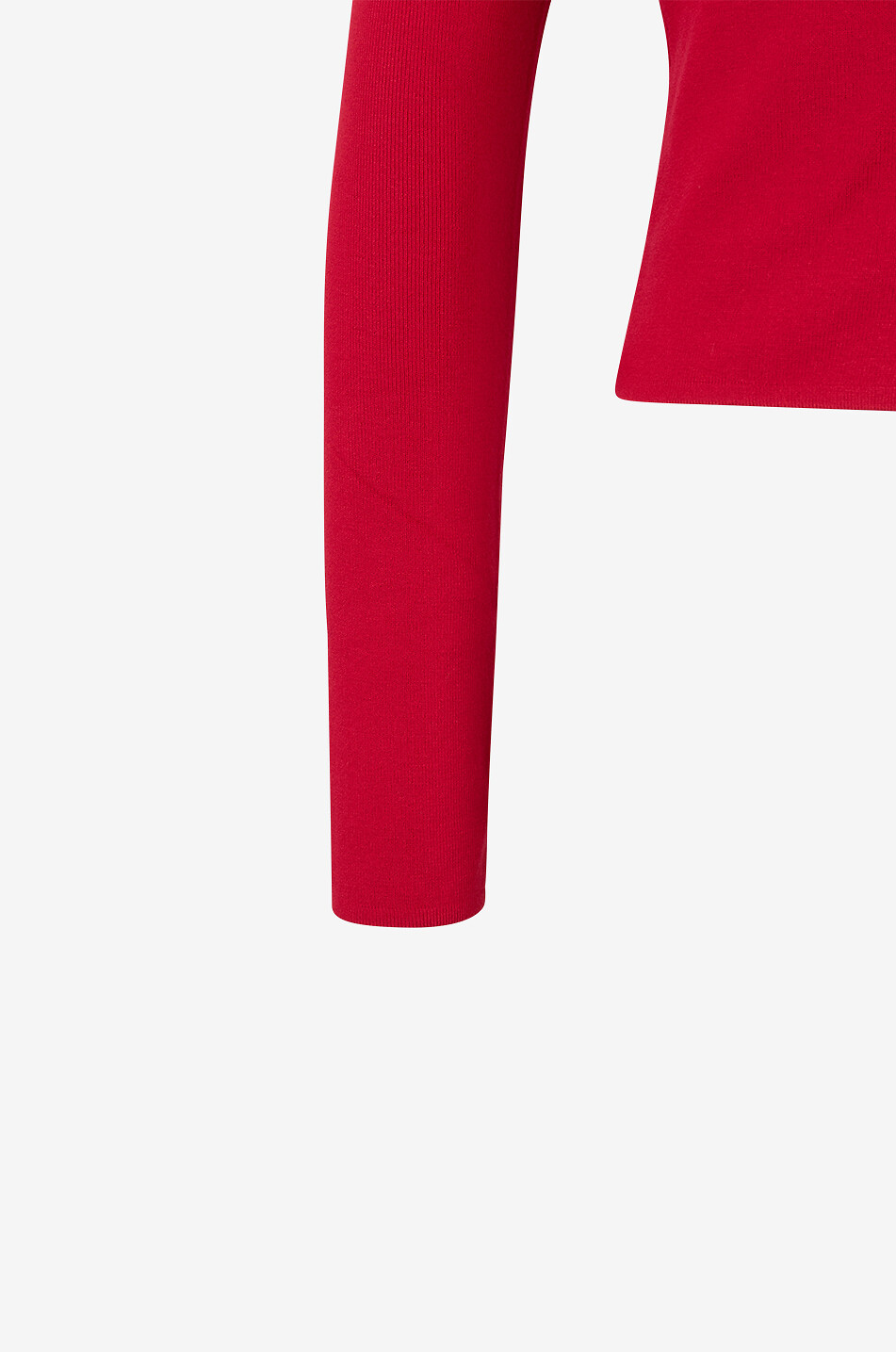 TWINSET Langärmeliges Top aus Viskose mit Ausschnitten Damen ROT 3