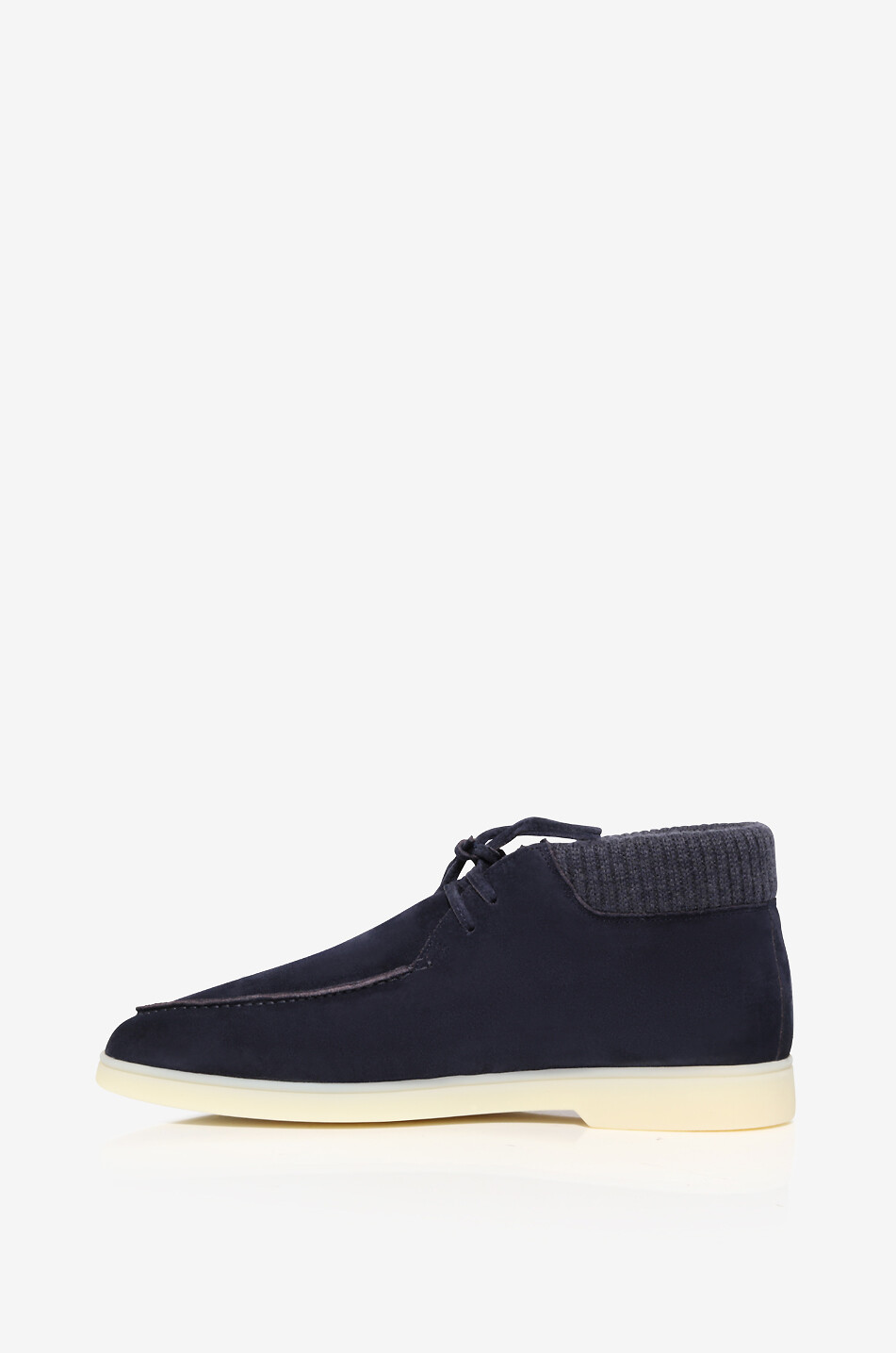 AURELIEN Desert Boot calf leather ankle boots Men DARK BLUE 3