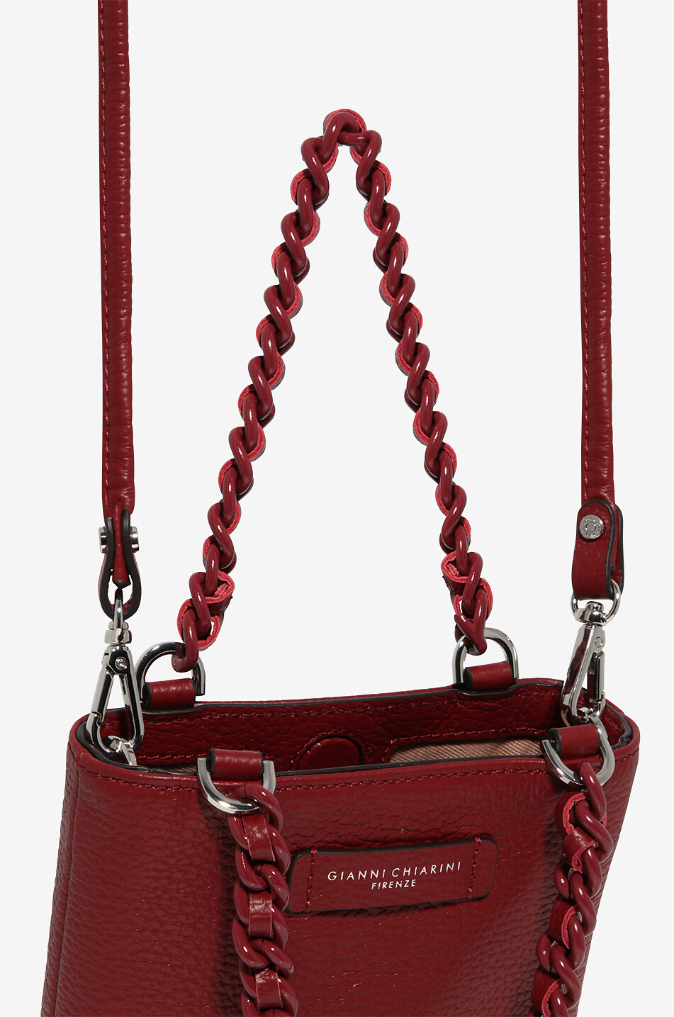 GIANNI CHIARINI Umhängetasche Camilla Damen DUNKELROT 6