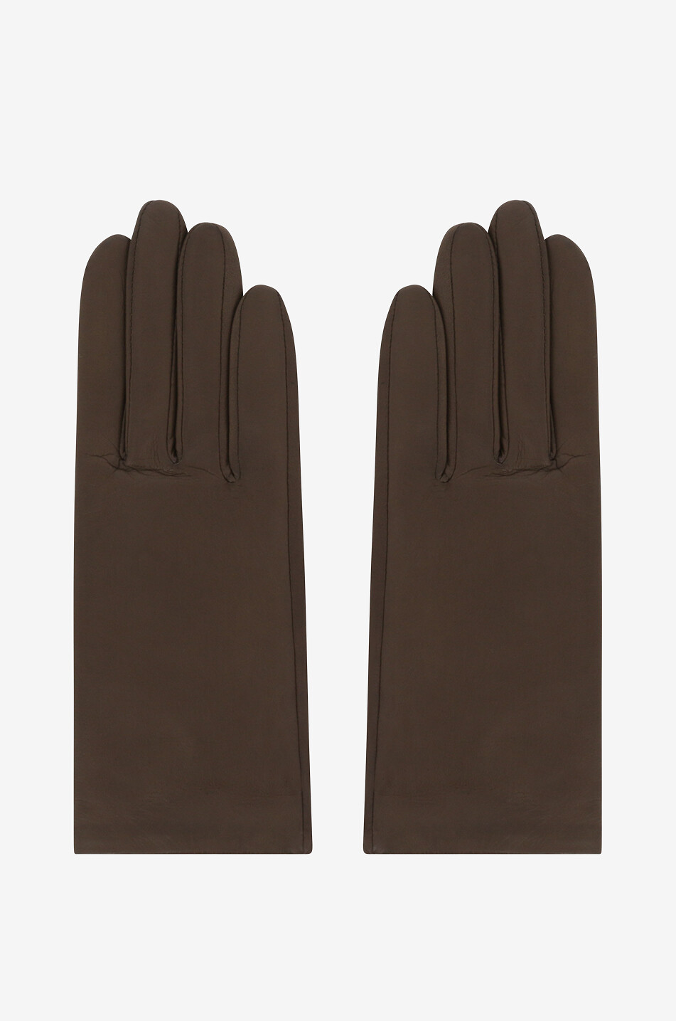 AGNELLE Handschuhe aus Lammleder Olga Damen DUNKELBRAUN 1