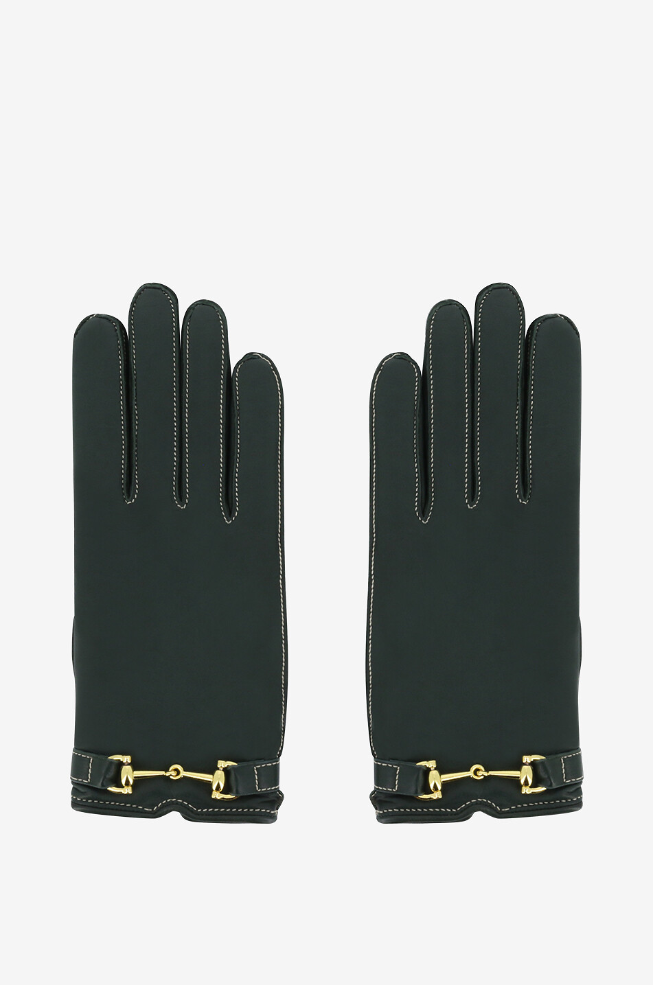 AGNELLE Handschuhe aus Lammleder Greco Damen DUNKELGRÜN 1