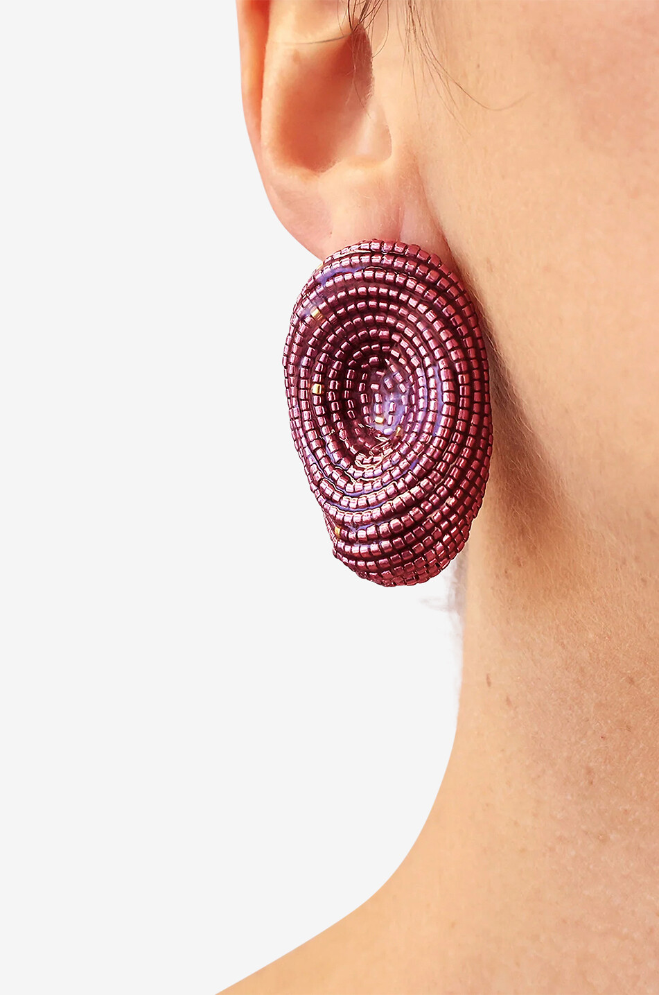 SUSANA VEGA Boucles d'oreilles asymértriques Nully Femme ROSE FONCÉ 3