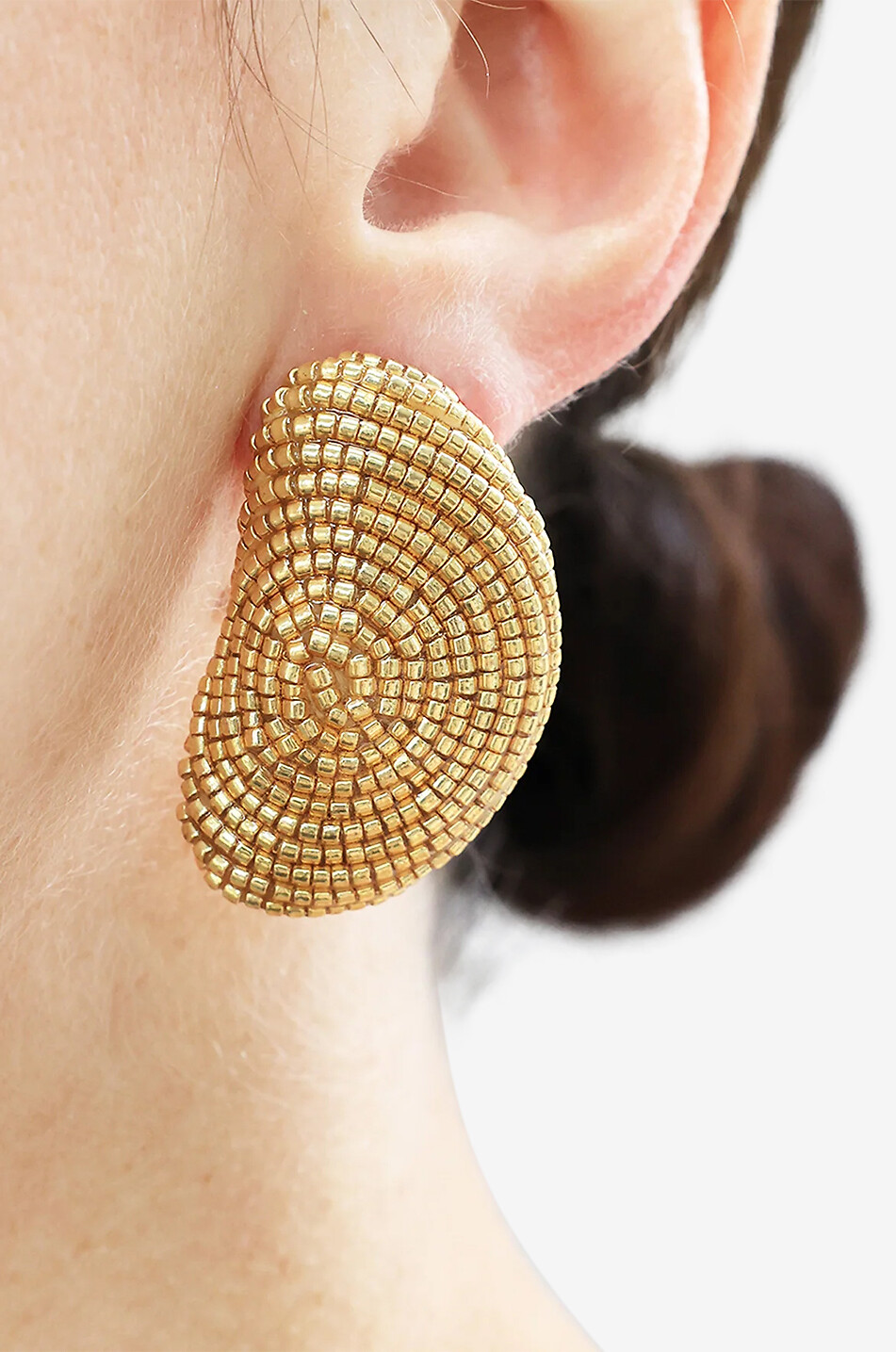 SUSANA VEGA Clous d'oreilles en perles de verre Mini Mura Femme DORE 2