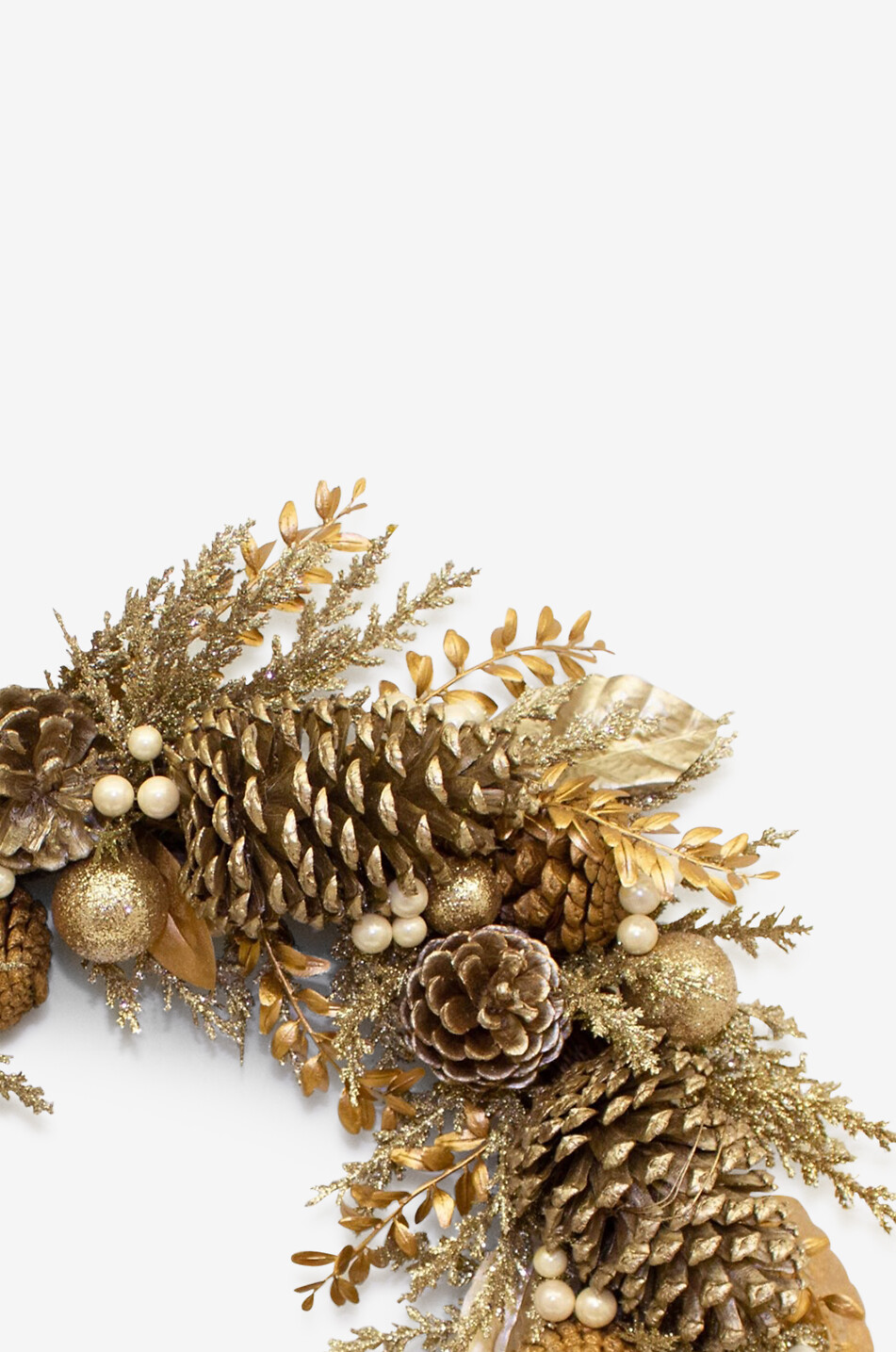 ENCHANTE Gilded Sparkle large wreath - 60 cm Home GOLDEN 3