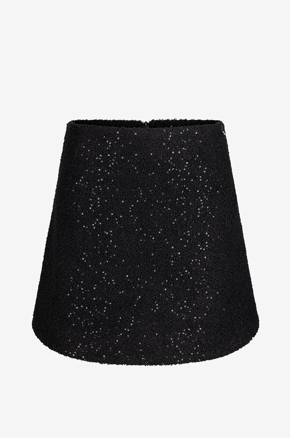 Jupe courte à sequins