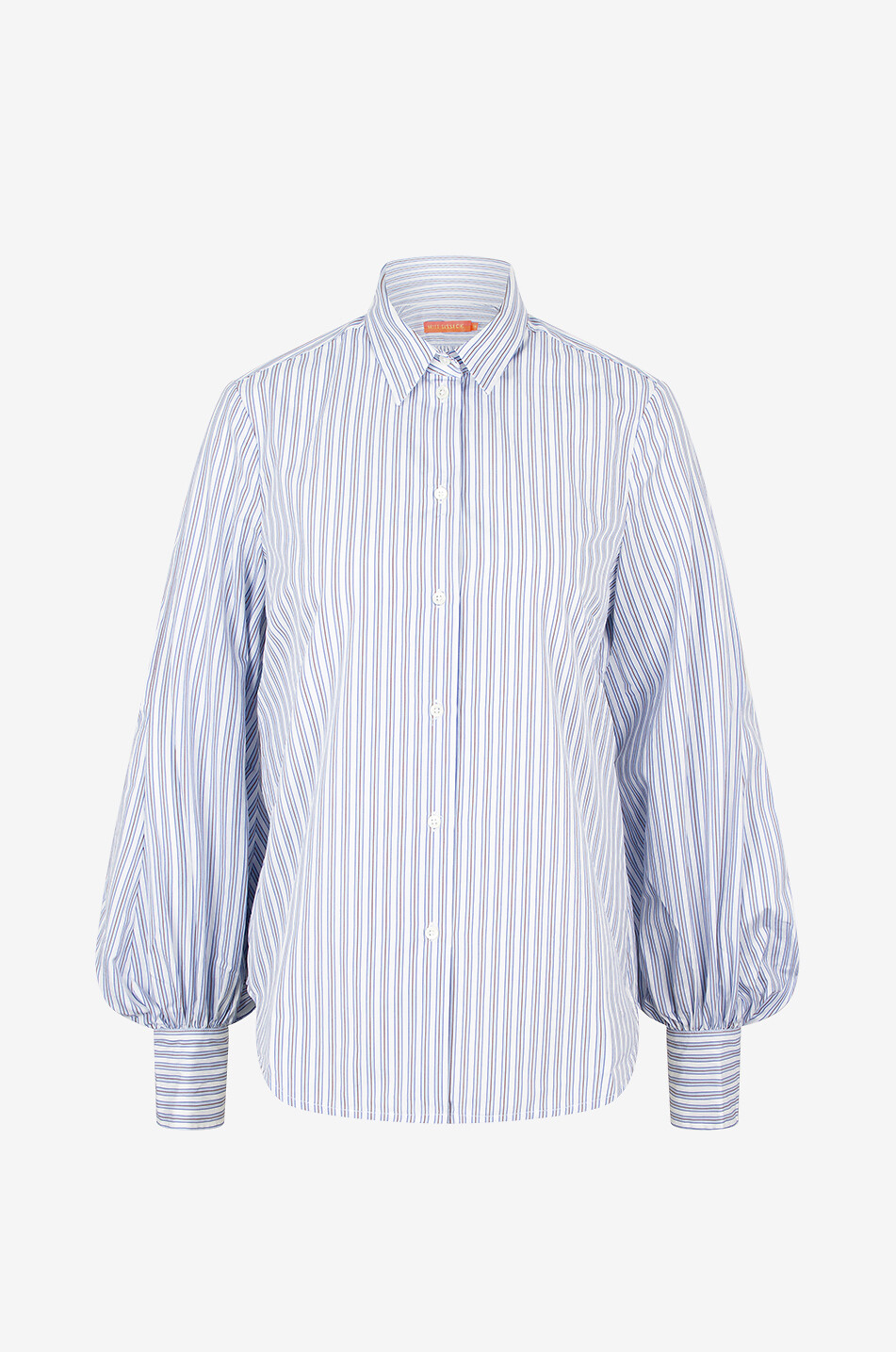 Gestreifte langärmelige Bluse Carmen