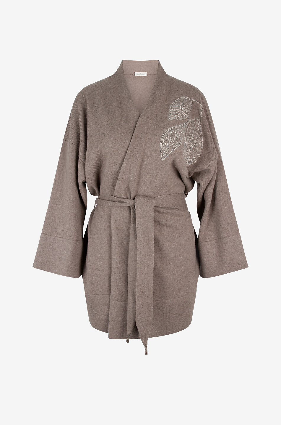 Kimono en laine et soie