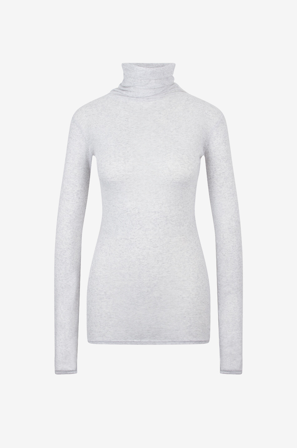 Langärmeliges T-Shirt aus Baumwolle mit Rollkragen Massachusetts