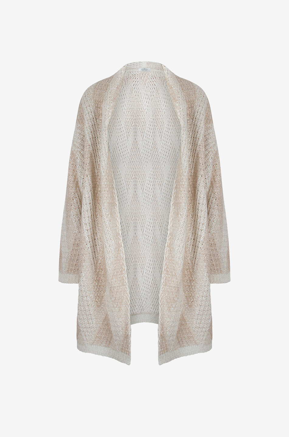 PANICALE Buttonless cardigan Women BEIGE 1