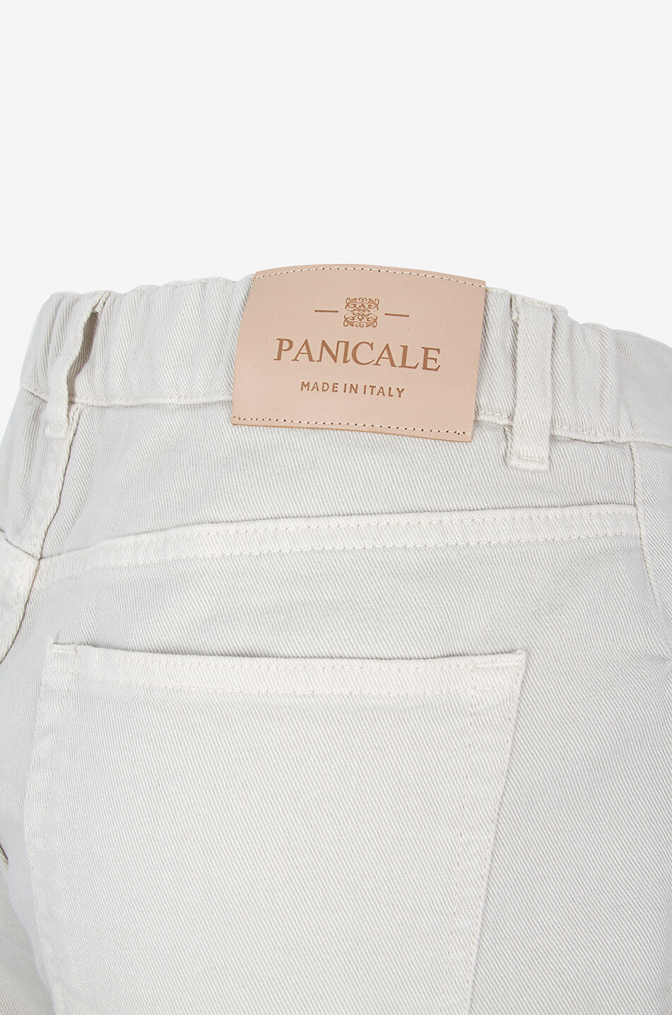 PANICALE Bootcut-Jeans aus Baumwolle Damen BEIGE 3