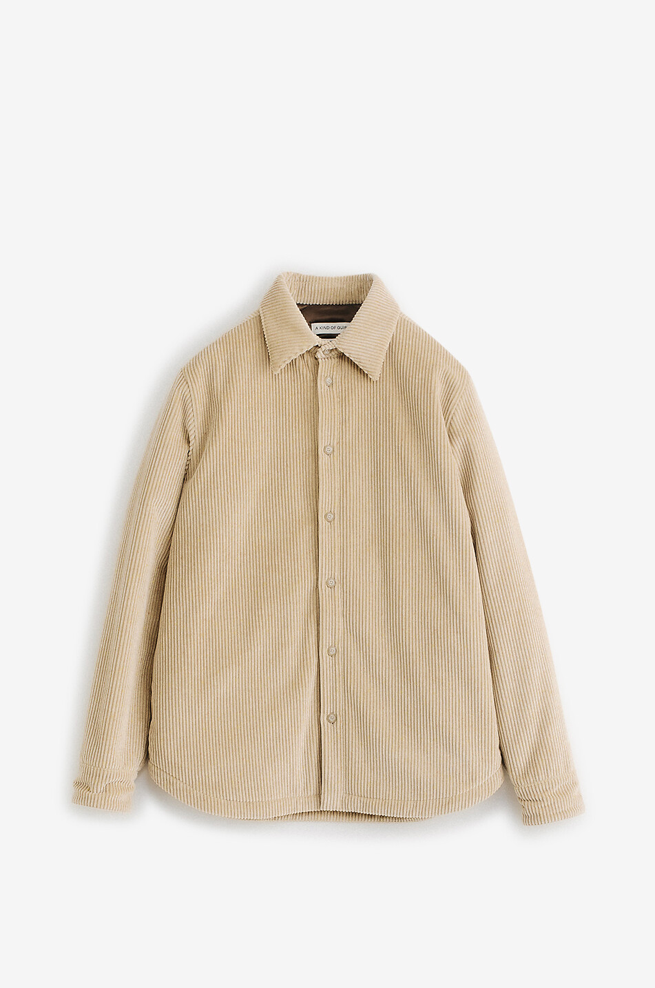 A KIND OF GUISE Marani corduroy long-sleeved shirt jacket Men BEIGE 1