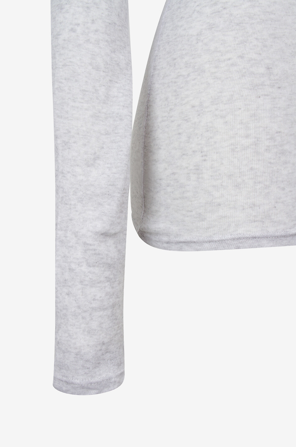Langärmeliges T-Shirt aus Baumwolle mit Rollkragen Massachusetts