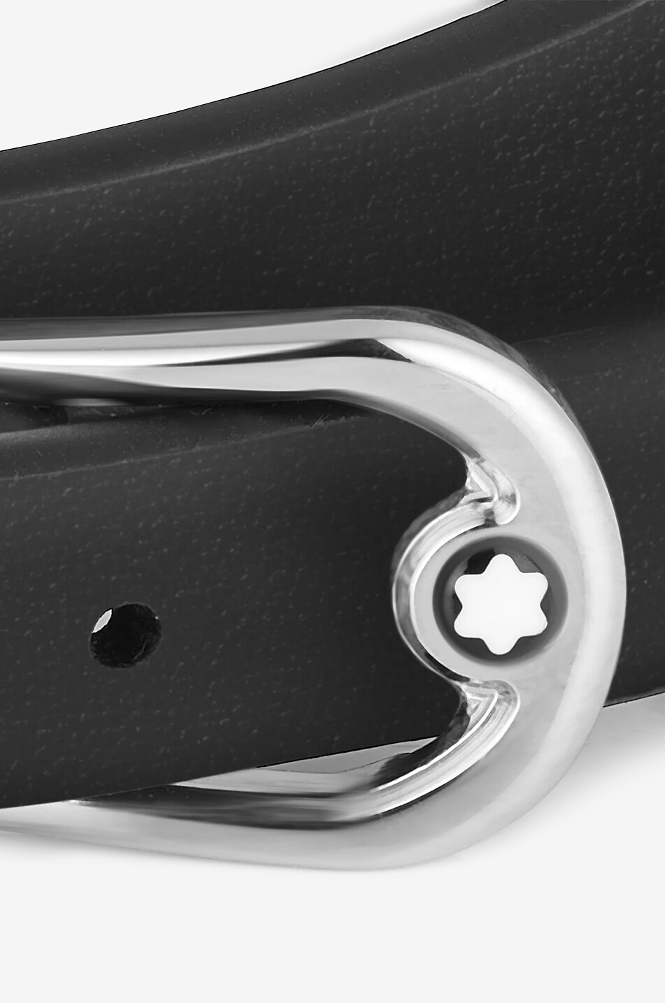 MONTBLANC Doppeltes Lederarmband Horseshoe Buckle Herren SCHWARZ 3