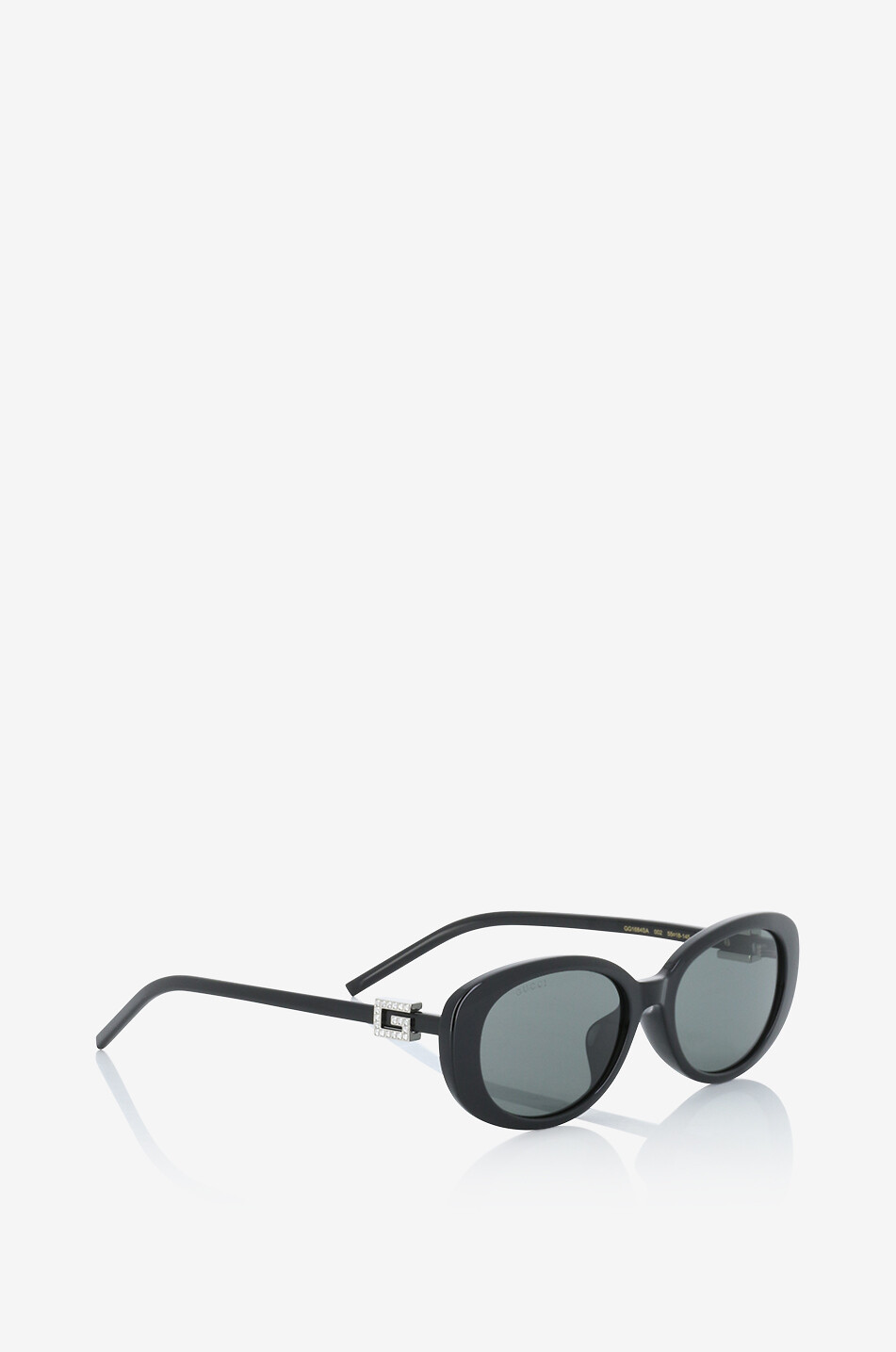 GUCCI Ovale Sonnenbrille aus Acetat Damen SCHWARZ 2