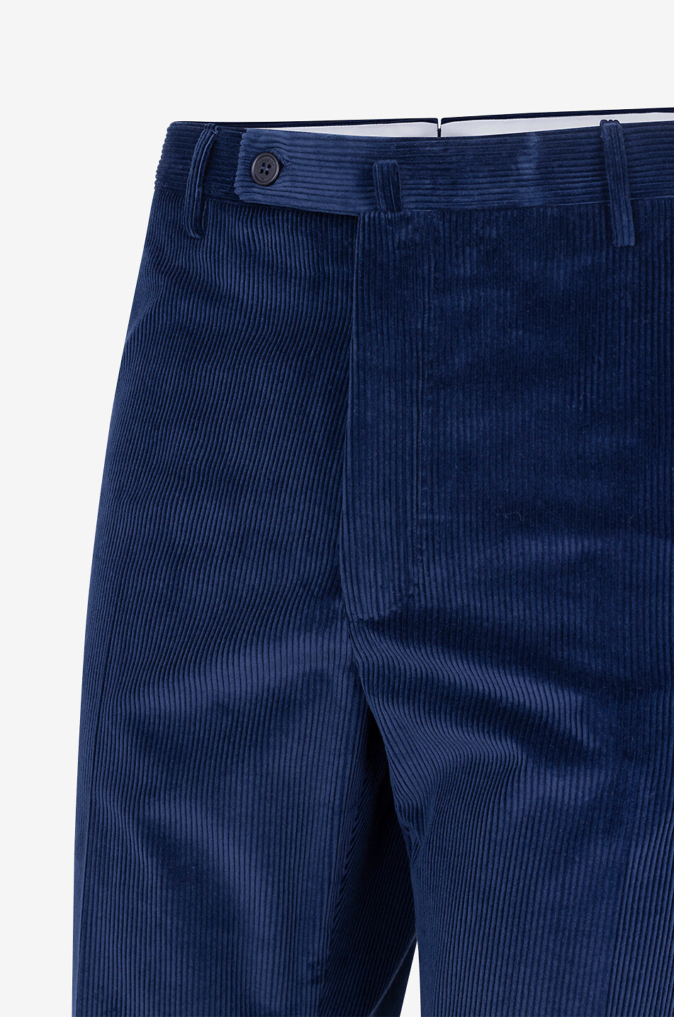 INCOTEX Gerade hose aus Baumwoll- und Kaschmircordsamt Herren DUNKELBLAU 3