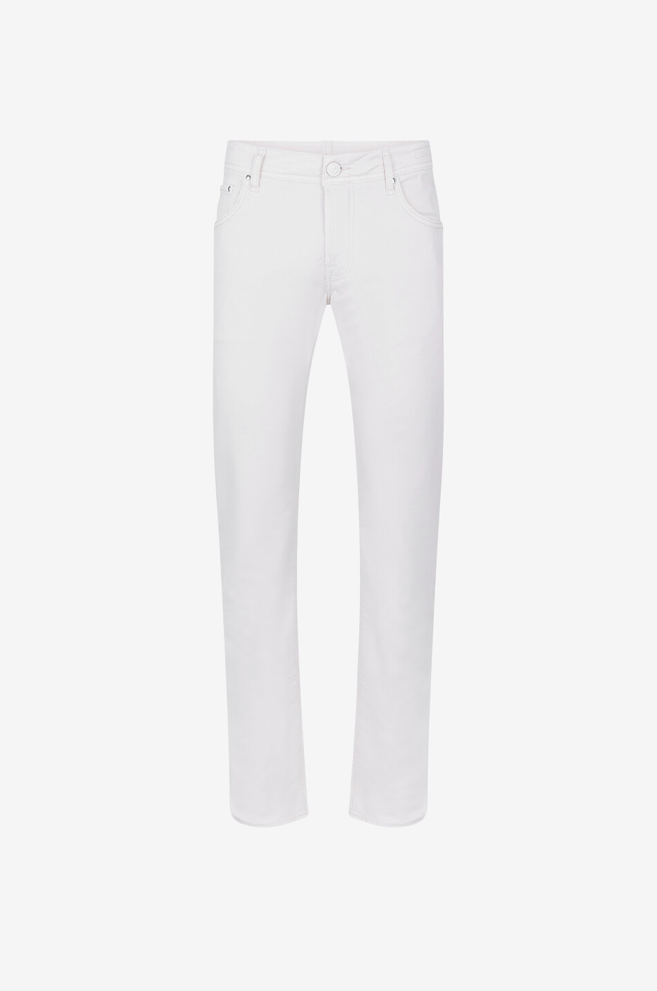 JACOB COHEN Nick Slim modal cotton and lyocell slim-fit jeans Men EGGSHELL 2