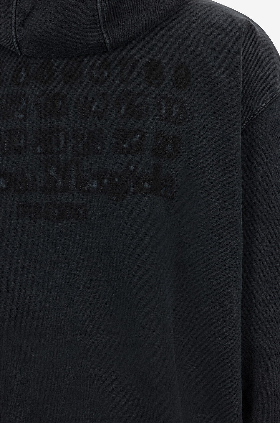 Kapuzensweatjacke mit Rückenstickerei Numeric Logo