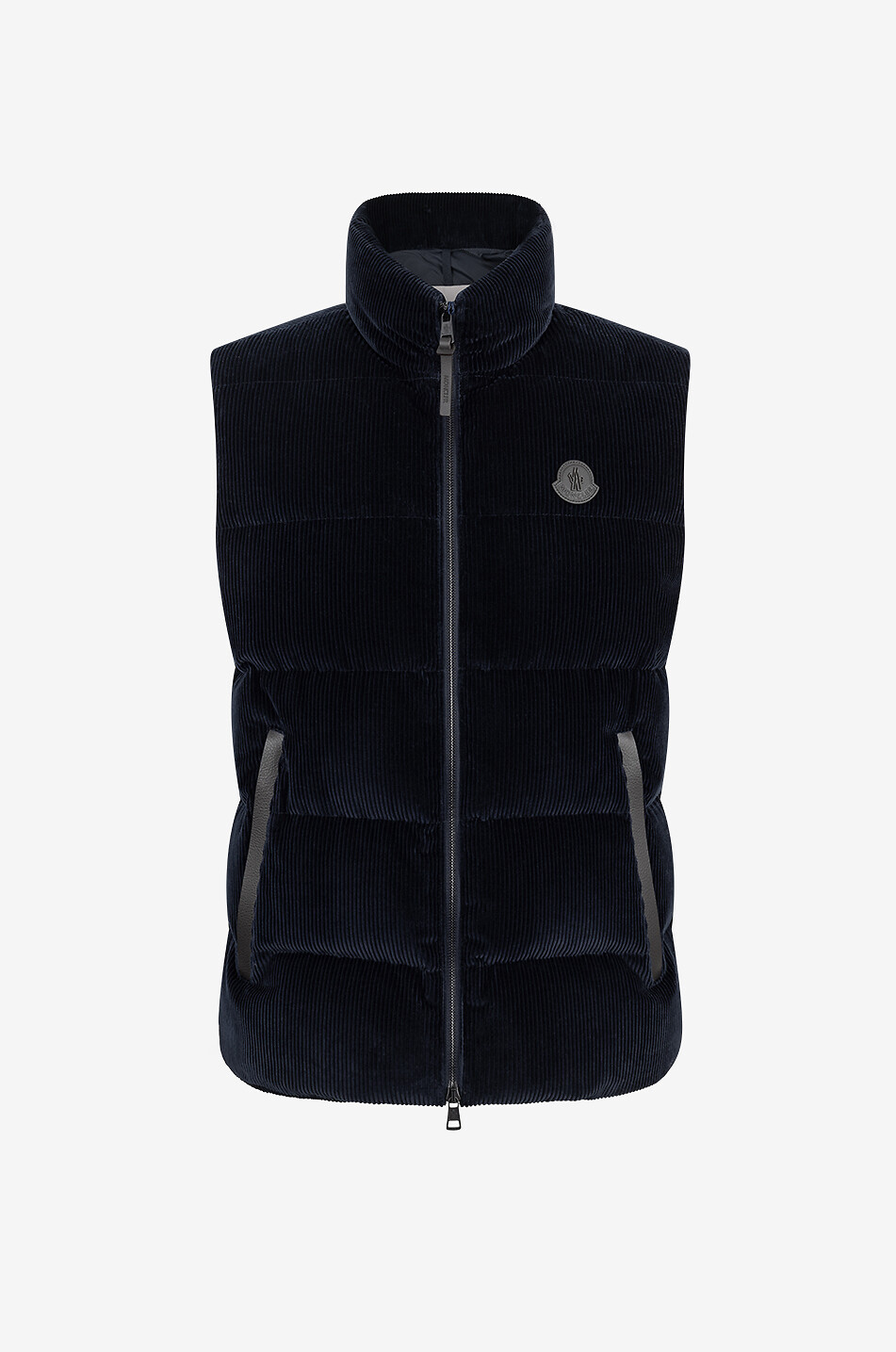 Steppweste aus Cord und Leder Acrab