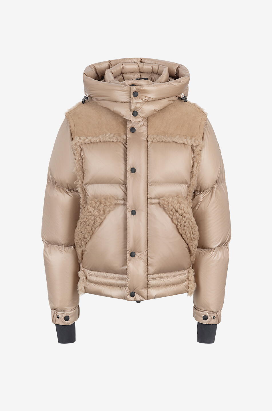 Moncler shearling jacket hotsell