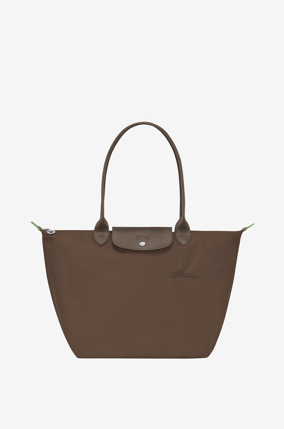 Shopper aus recyceltem Canvas-Material Le Pliage Green L
