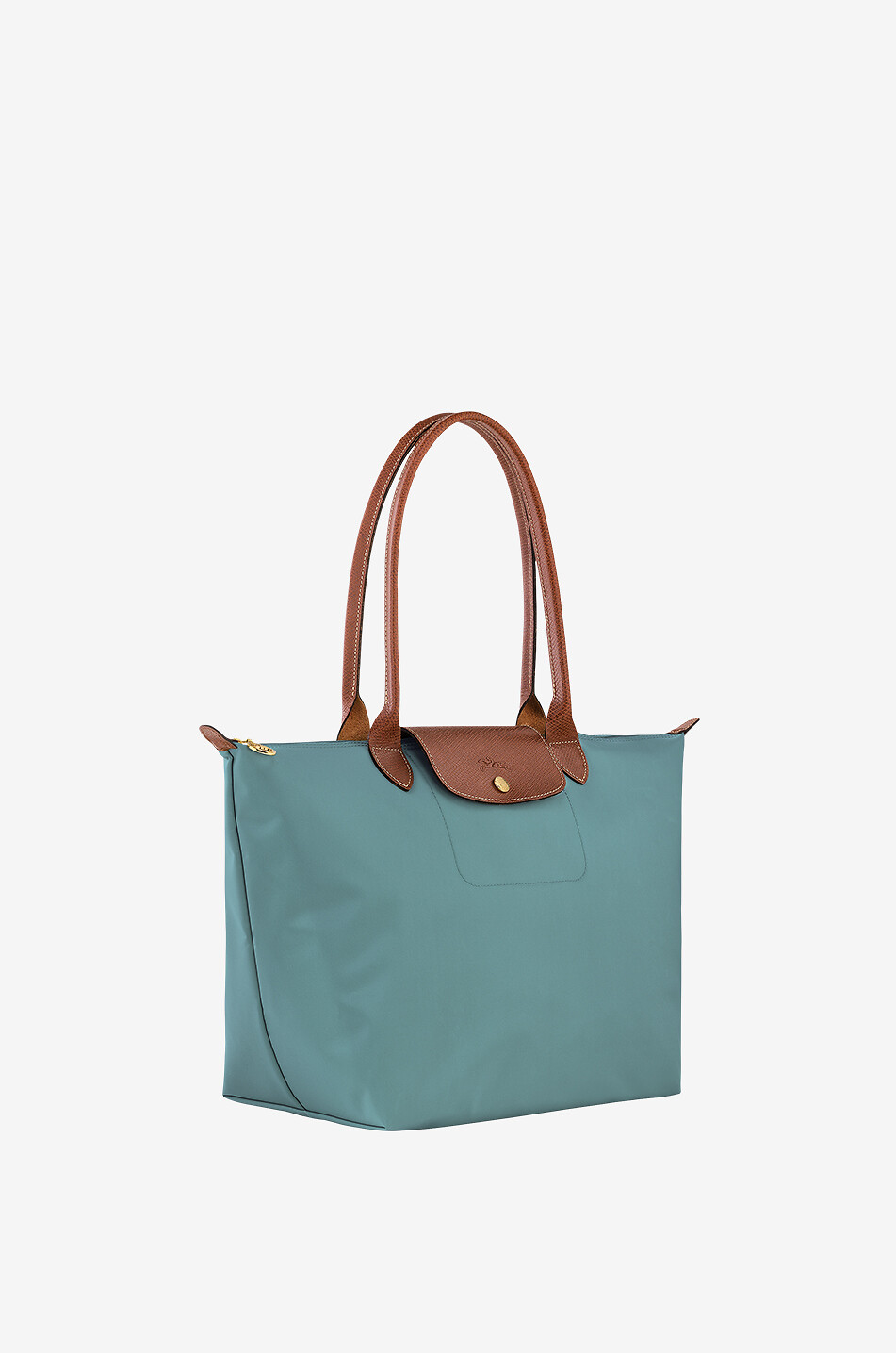 LONGCHAMP Le Pliage Original L coated canvas tote bag Women MEDIUM BLUE 2