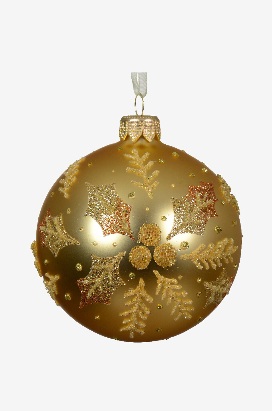 KAEMINGK Boule de Noël Holly - D8 Maison DORE 1