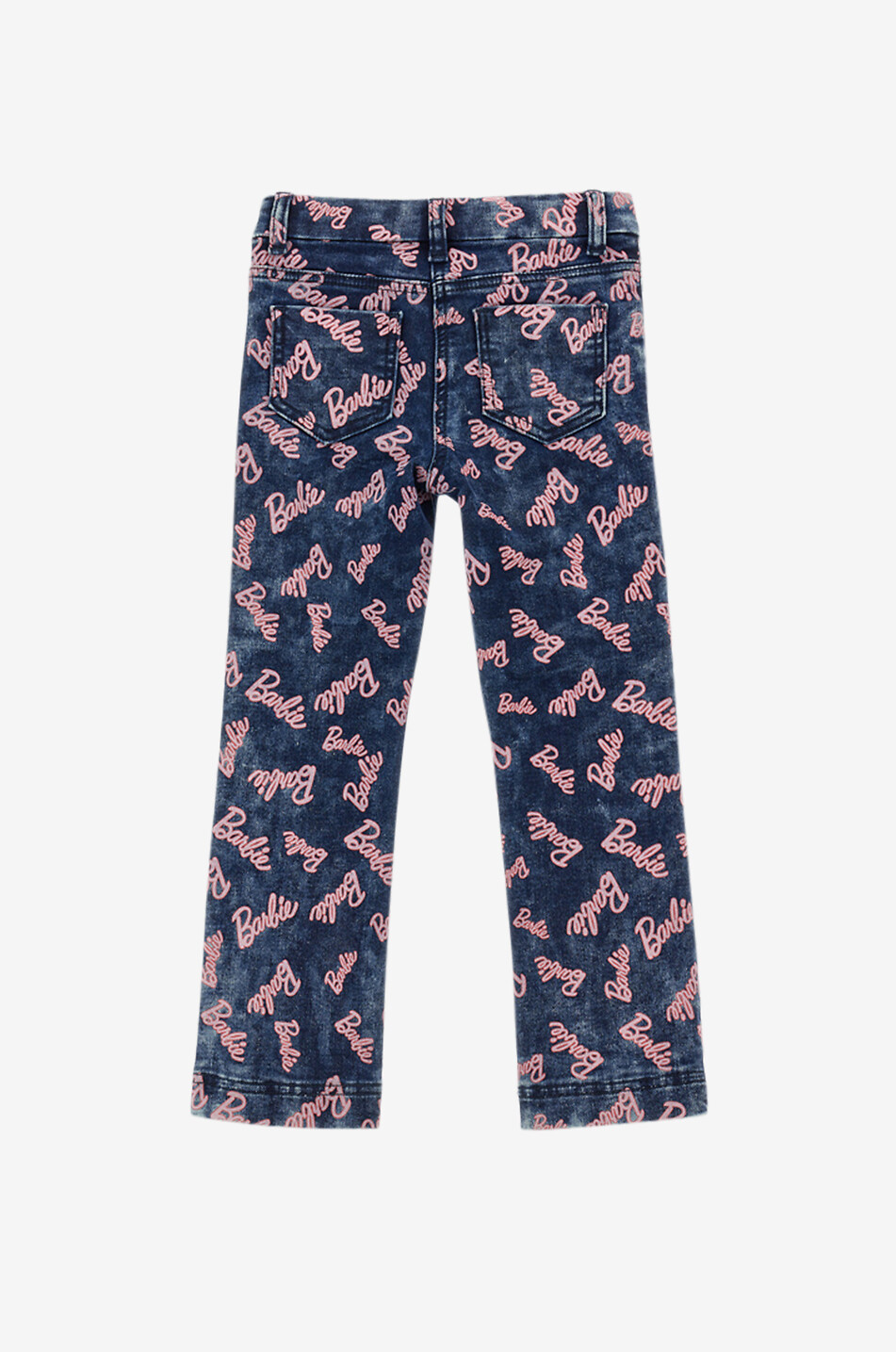 MONNALISA Mädchenjeans mit Print Barbie Mädchen BLAU 2