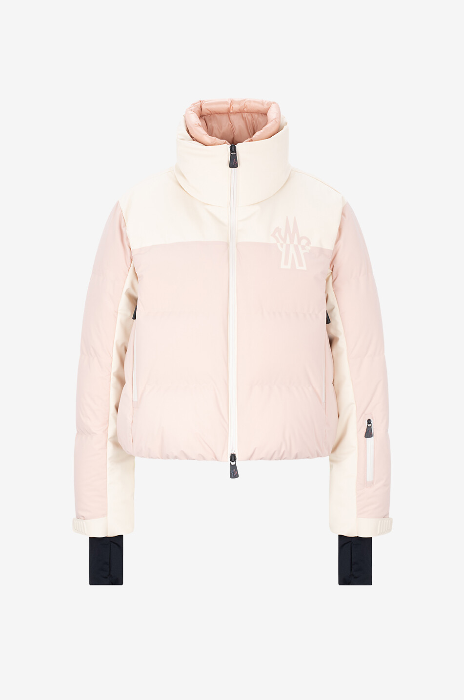 Kurze zweifarbige Ski-Daunenjacke Stennes