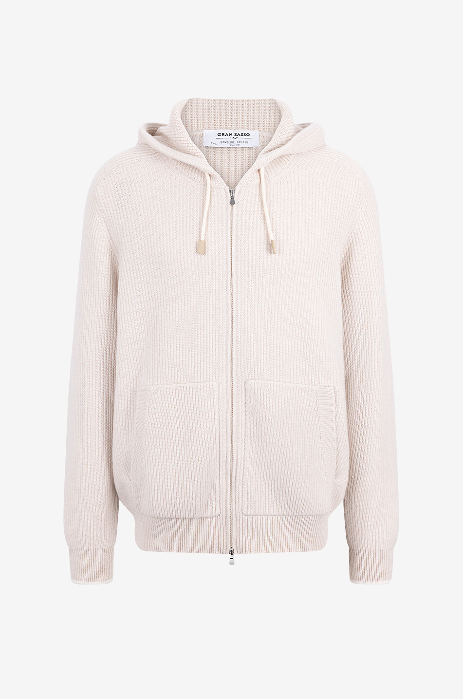 Factory Cotton Cashmere Rib Full Zip