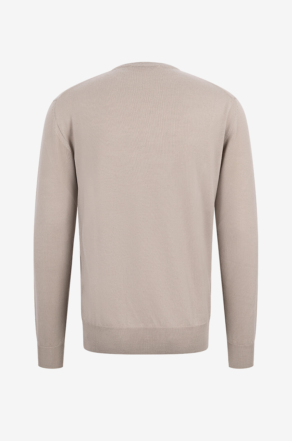 AURELIEN Cashwool fine crewneck jumper Men Medium beige 2