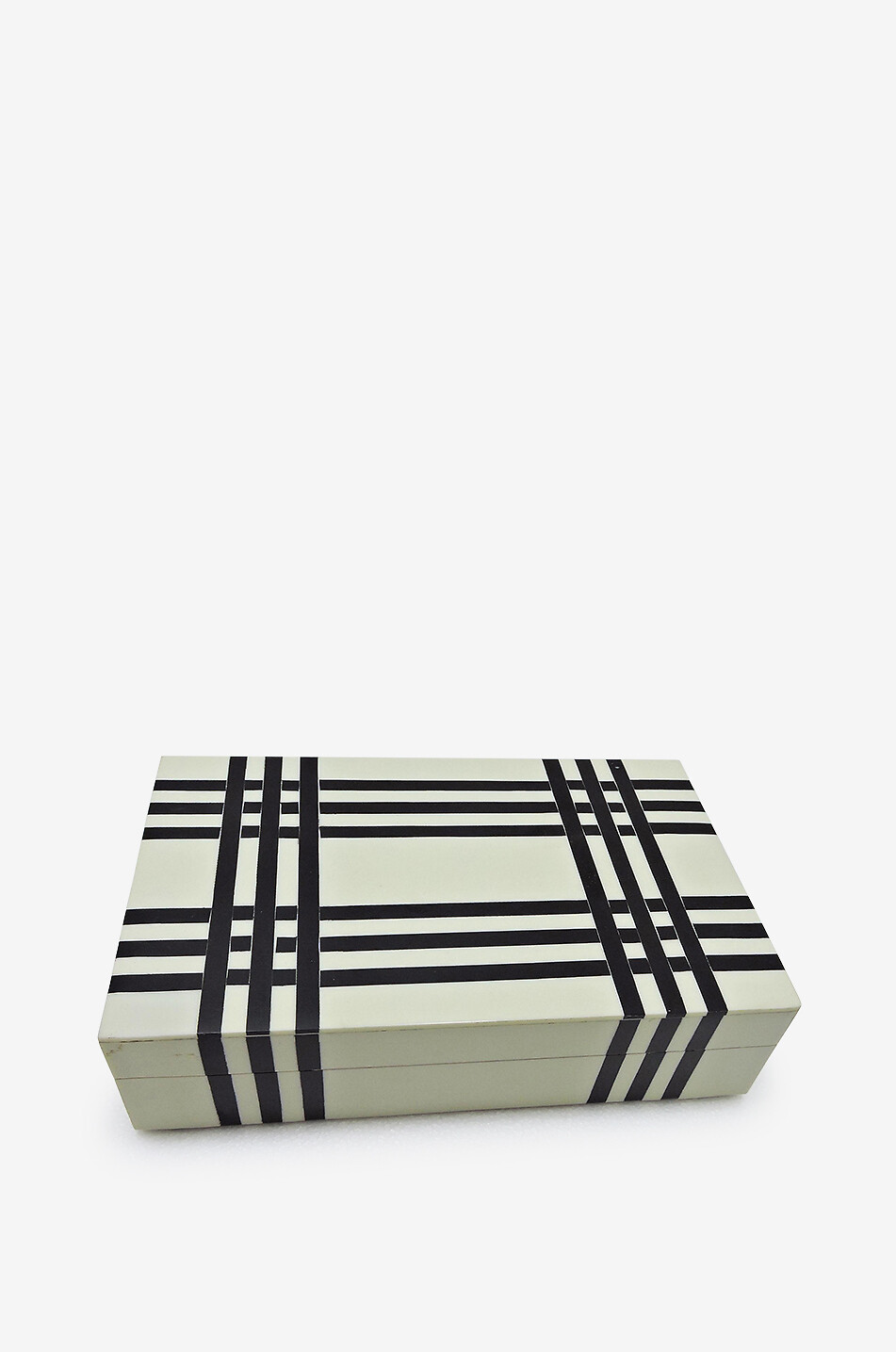 JF. THE REBORN HOME Tartan resin box Home MULTI COLOURED 1