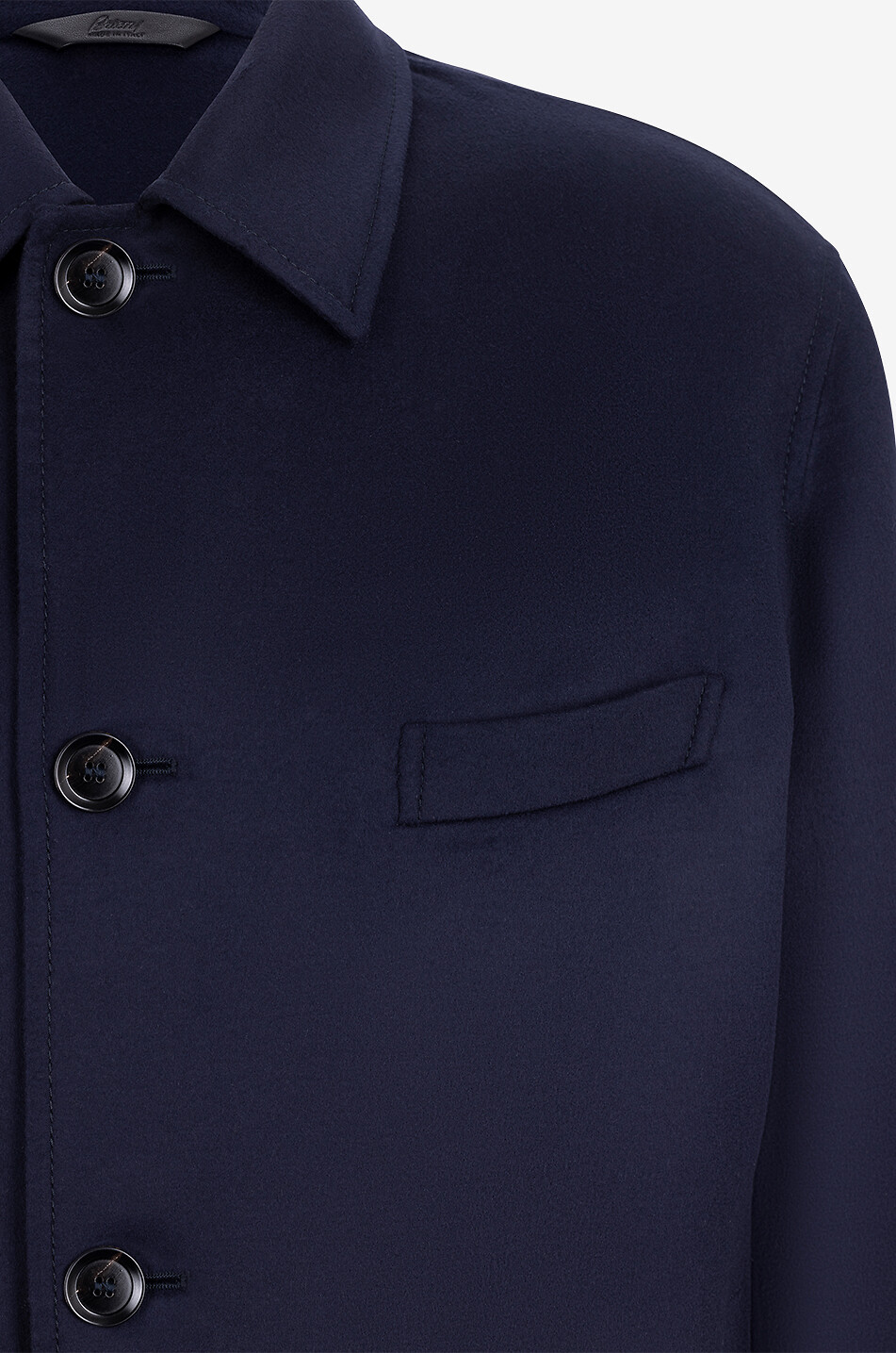 Hemdjacke aus Wolle