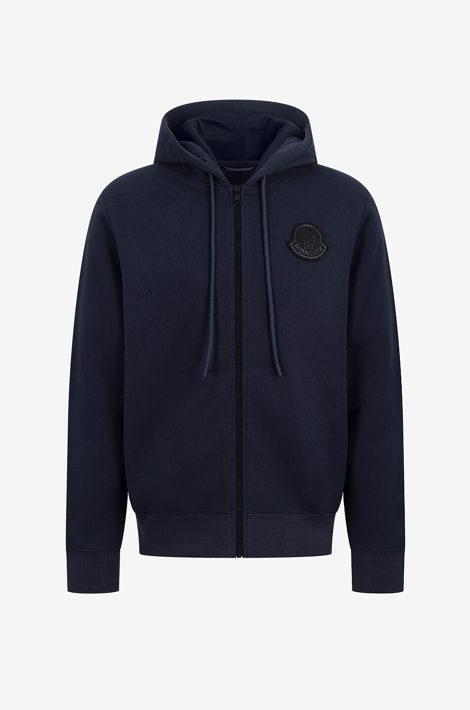 Sweat-shirt zippé à capuche et patch logo XL