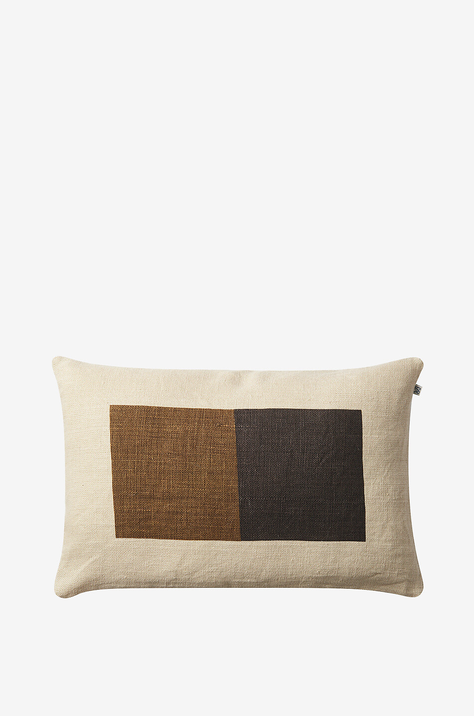 Deepak rectangular linen cushion cover