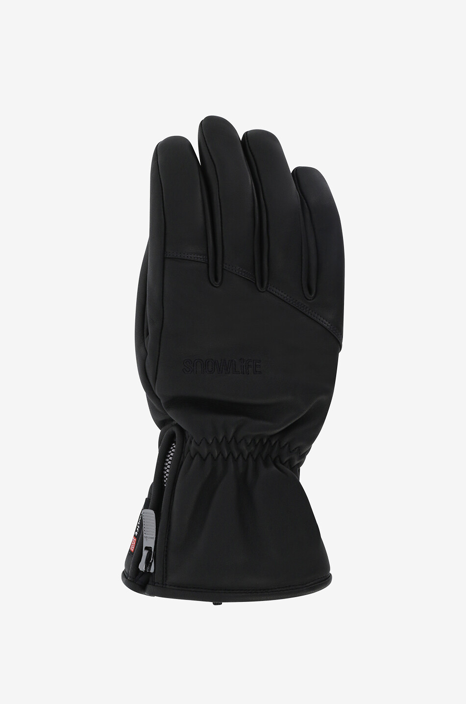 SNOWLIFE Grand Soft leather ski gloves Men BLACK 1