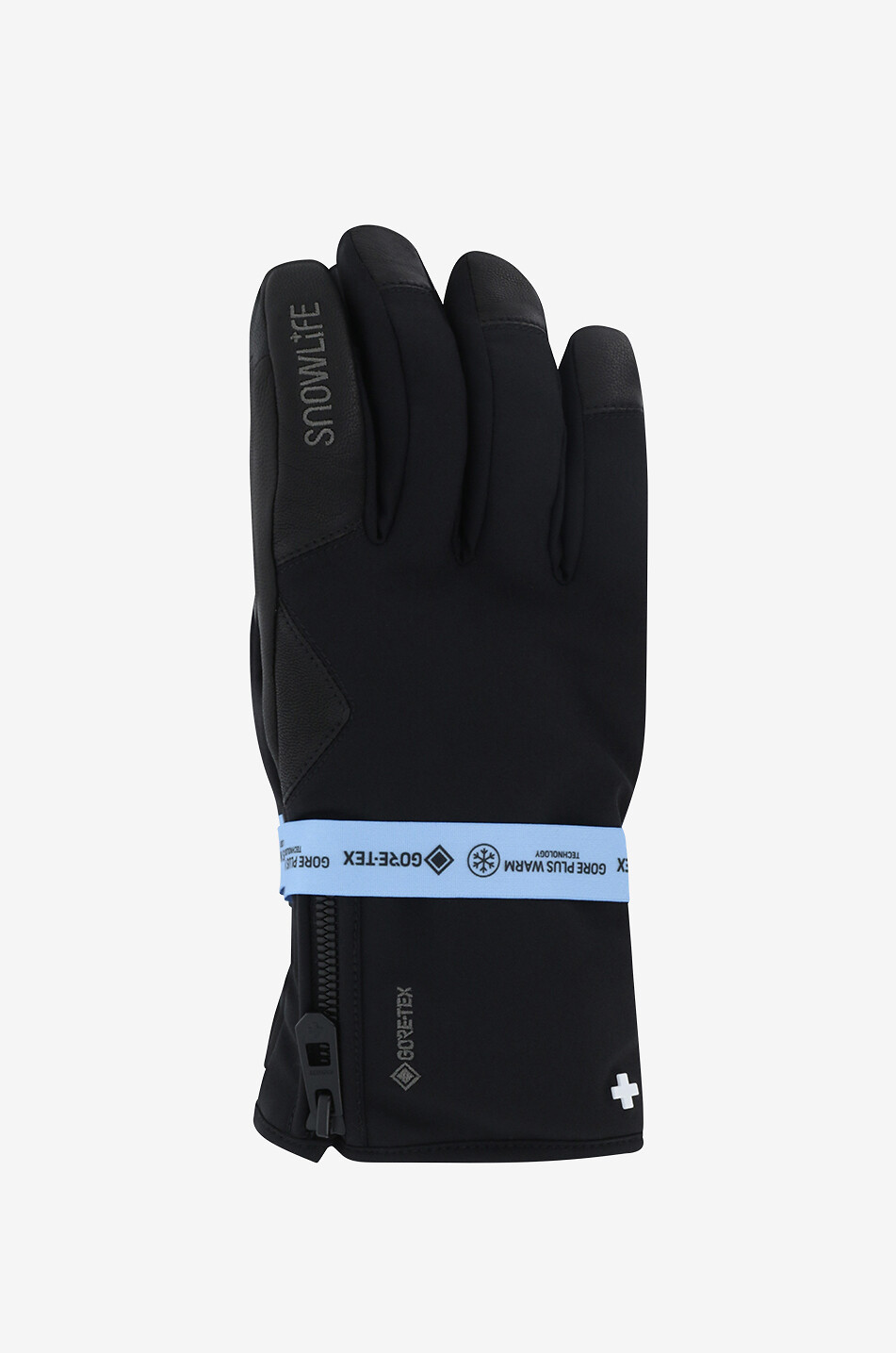 SNOWLIFE Ski-Handschuhe aus Gore-Tex und Leder Prime Herren SCHWARZ 1