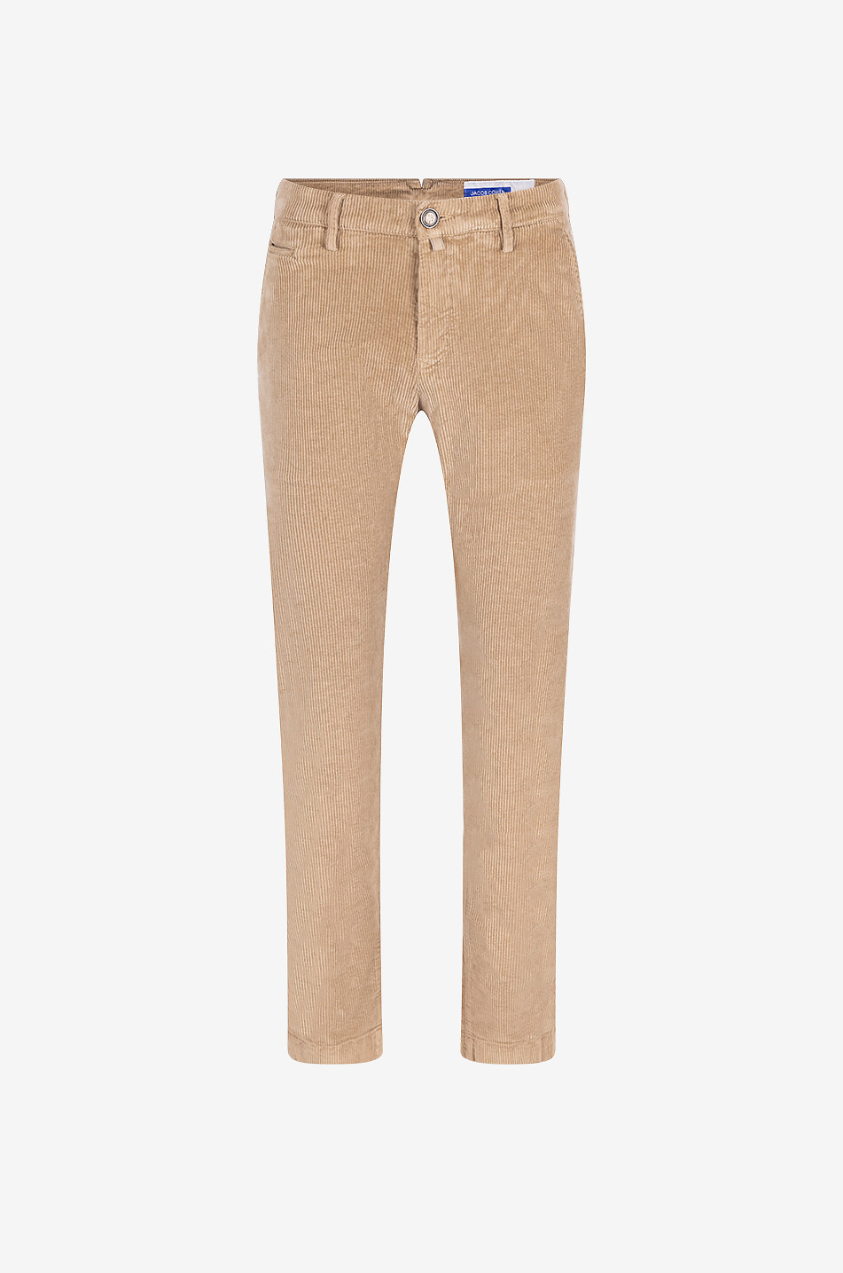 Pantalon slim en velours côtelé de coton et cachemire Bobby