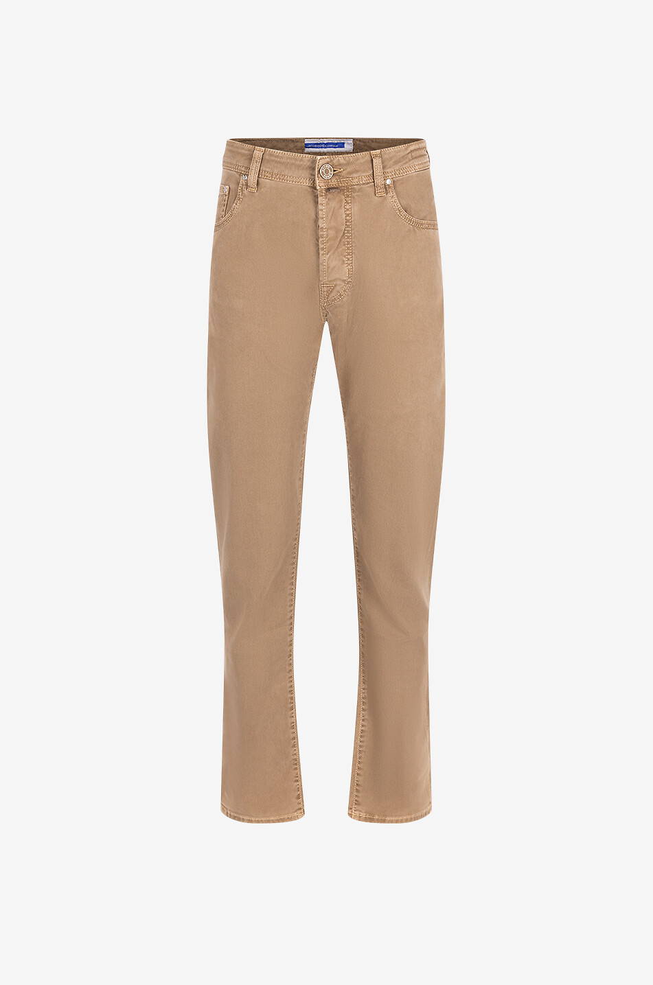 Bard dyed cotton and lyocell straight-leg jeans