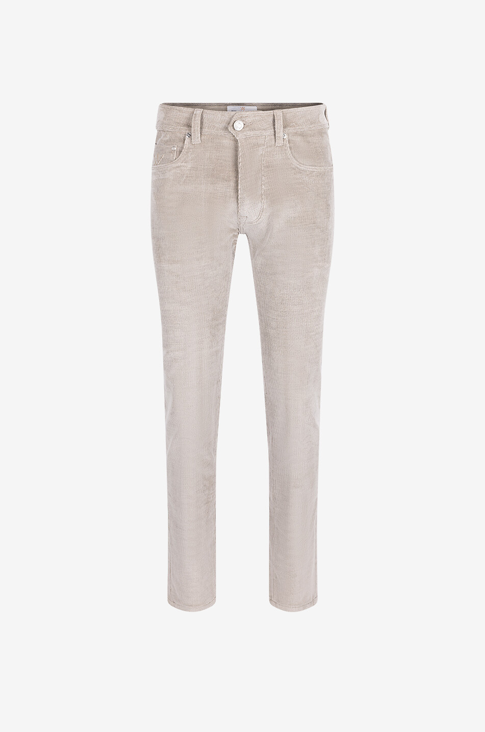 AD 35 cotton and cashmere corduroy slim fit jeans