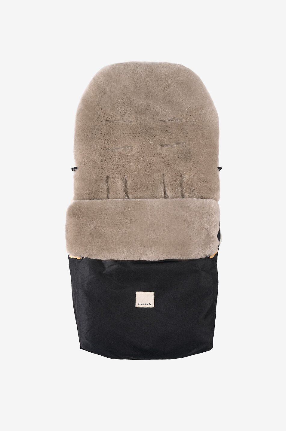 Toast Puffmuff pram foot muff in nylon and shearling