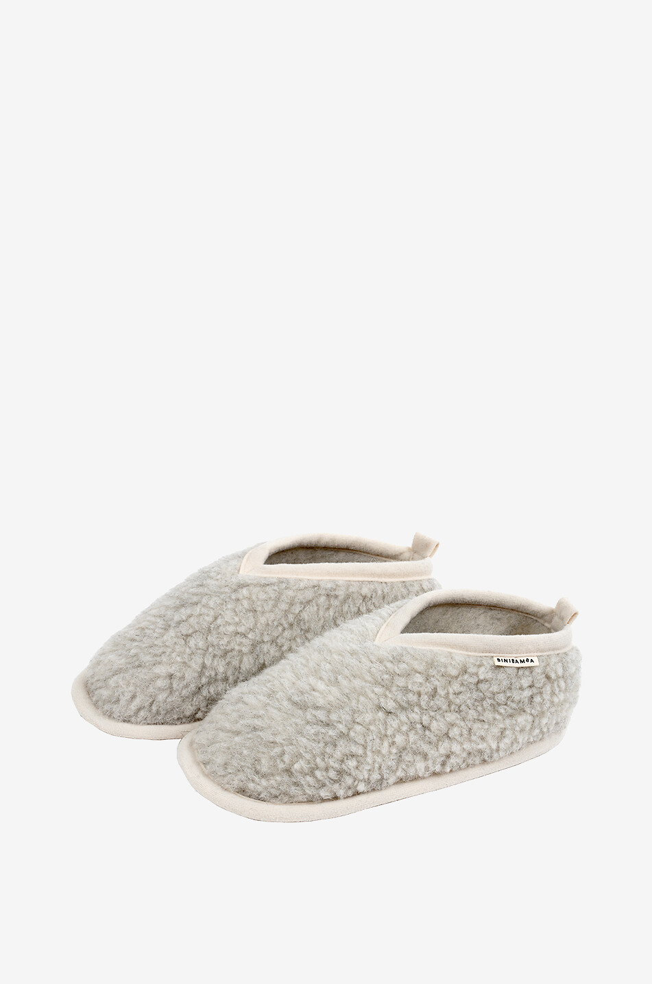 Chaussons en laine et daim Mama  Cloud Booties