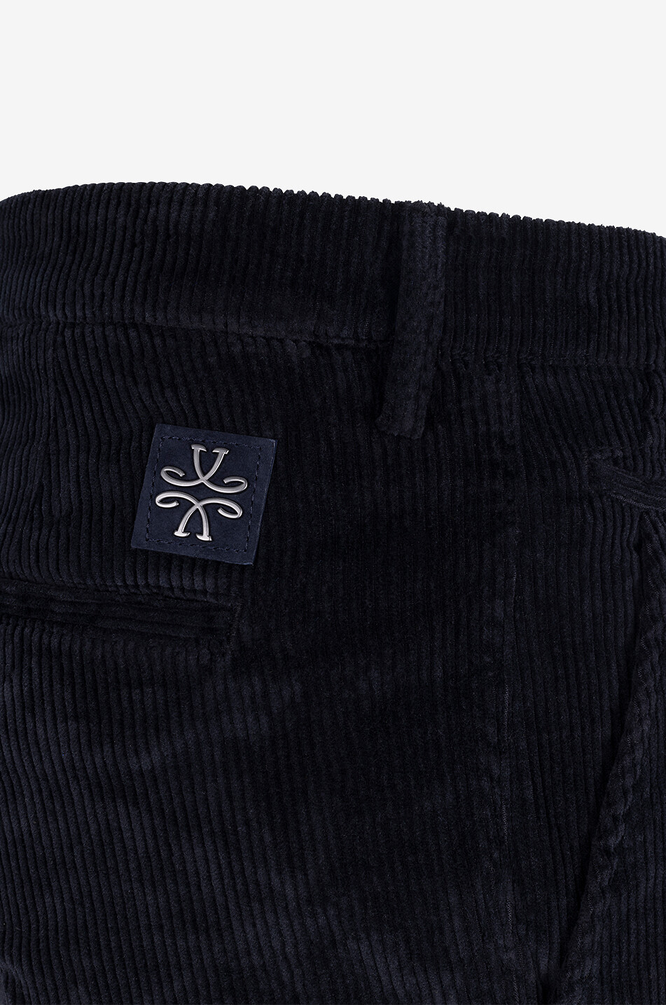 Bobby cotton and cashmere corduroy slim fit trousers