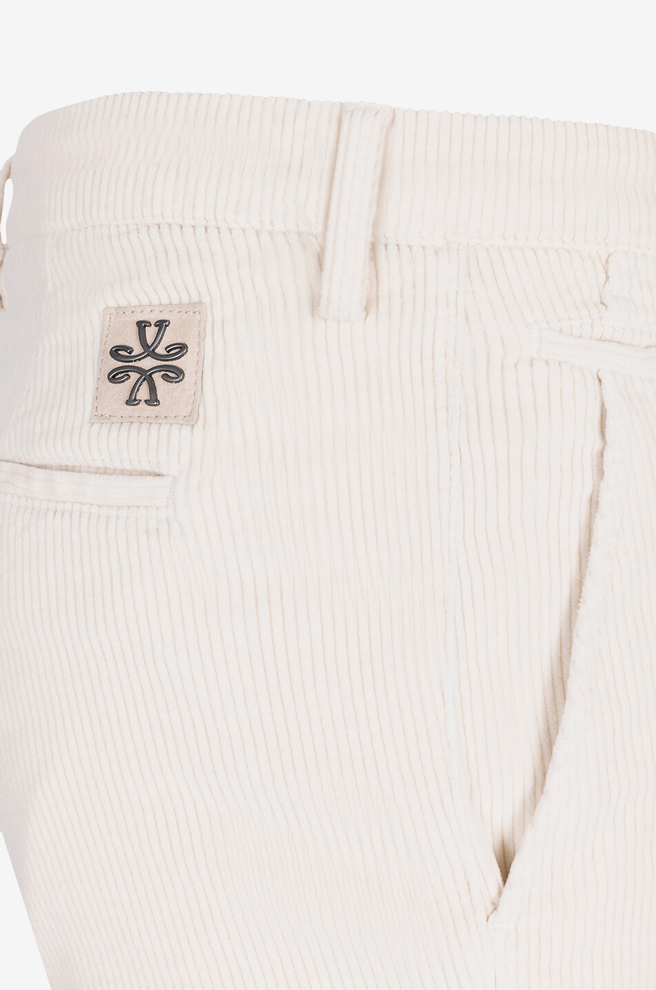 Slim-Fit-Hose aus Baumwoll- und Kaschmircord Bobby