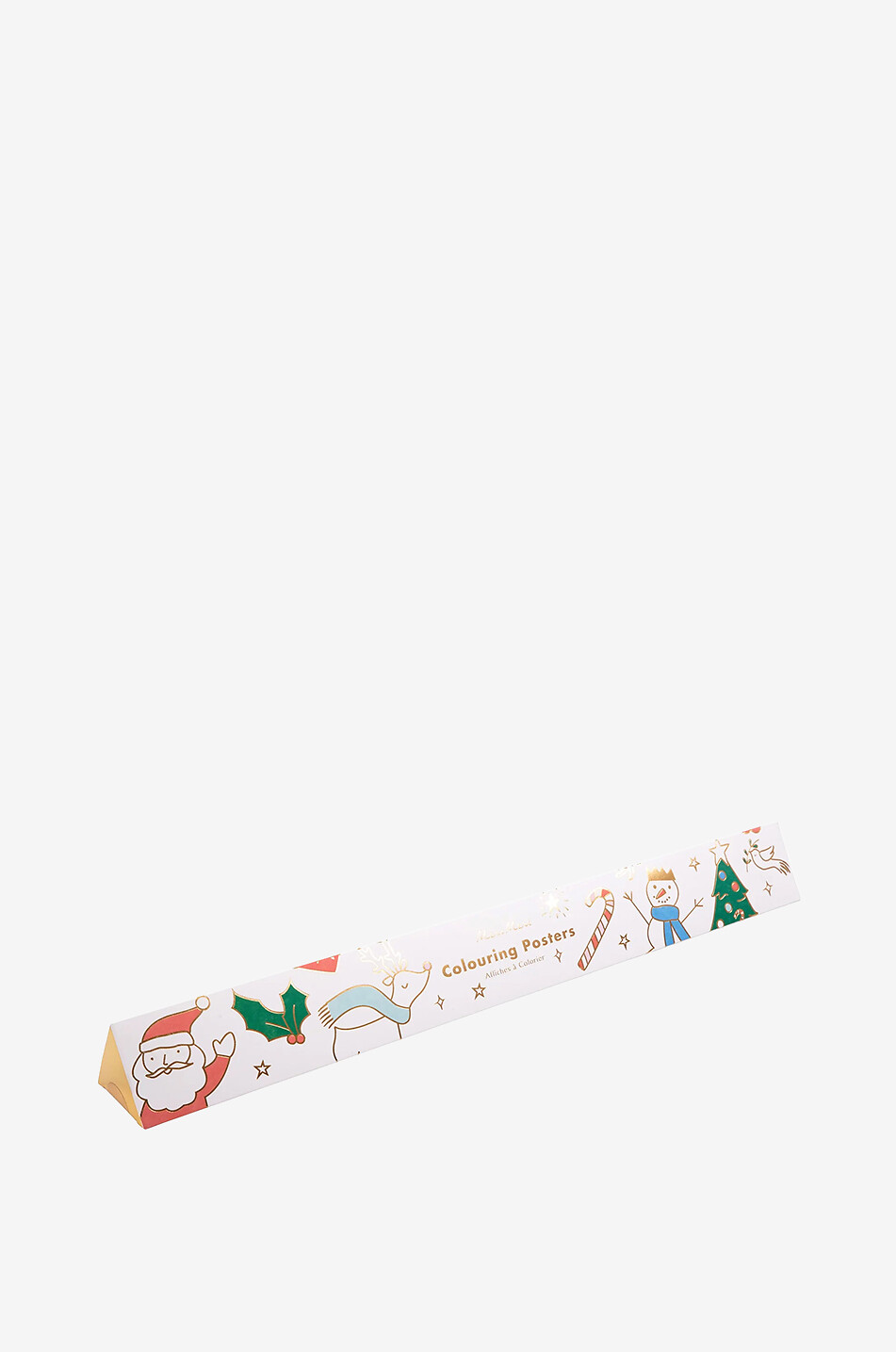 MERI MERI Lot de 2 affiches à colorier Christmas Bébé Incolore 4